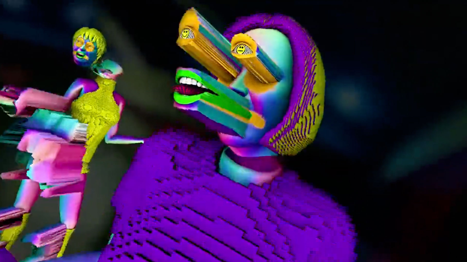 Tame Impala Cause I'm A Man 3D Music Video by Weirdcore